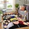 New Cartoon Naruto Carpets Kids Crawling Carpets Living Room Tea Table Mats Bedroom Rug Washable Floor Mats Household Area Mat