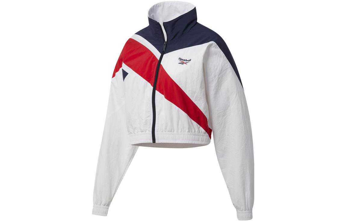 Reebok Jackets Women s White Stand Collar Moderate Other GJ4957 XL
