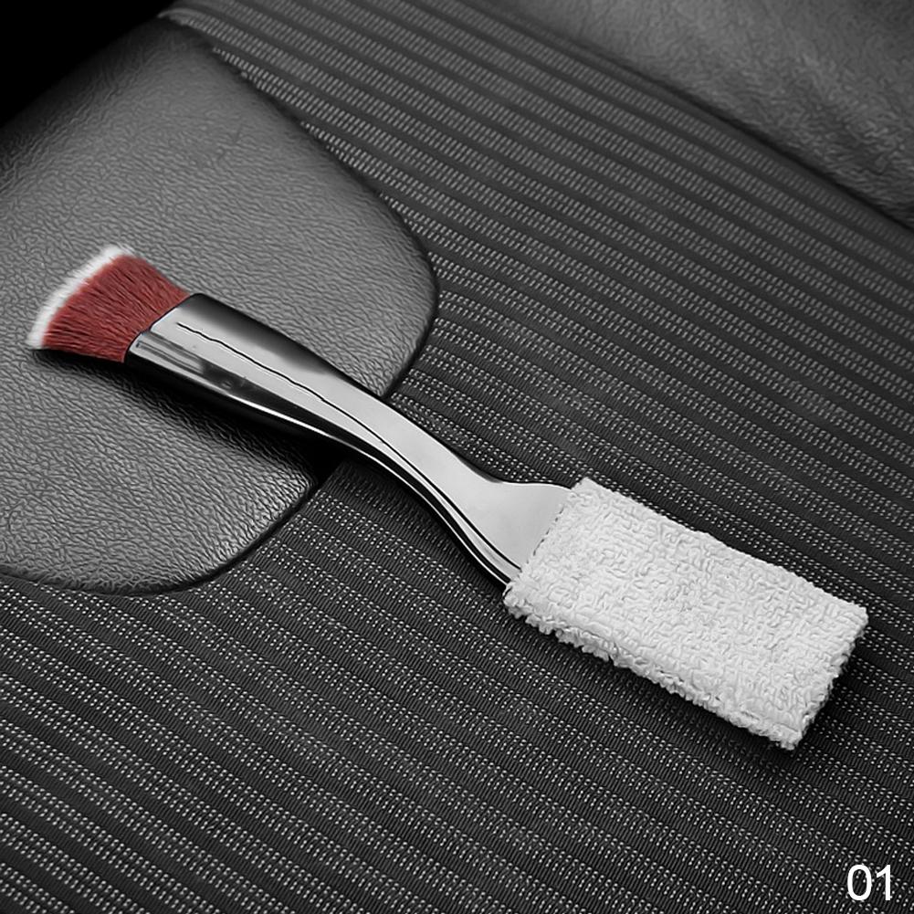 

Car Interior Air Conditioner Outlet Cleaning Tool Dust Brush 2 In 1 Car Accessories Brush Washer Auto чорний