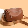 Genuine Cowhide Women's Tote Bag 2026 New Fashion Large Capacity Soft Leather Shoulder Bag Casual Commuter Shopping Handbag for