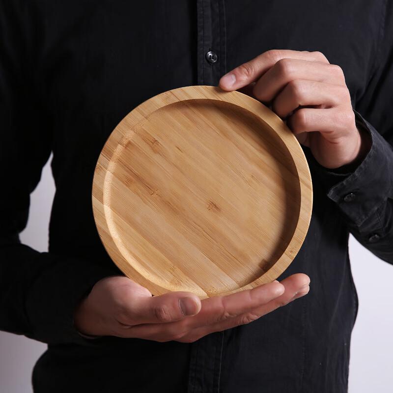 

Bamboo Wood Double-Layer Tea & Serving Tray