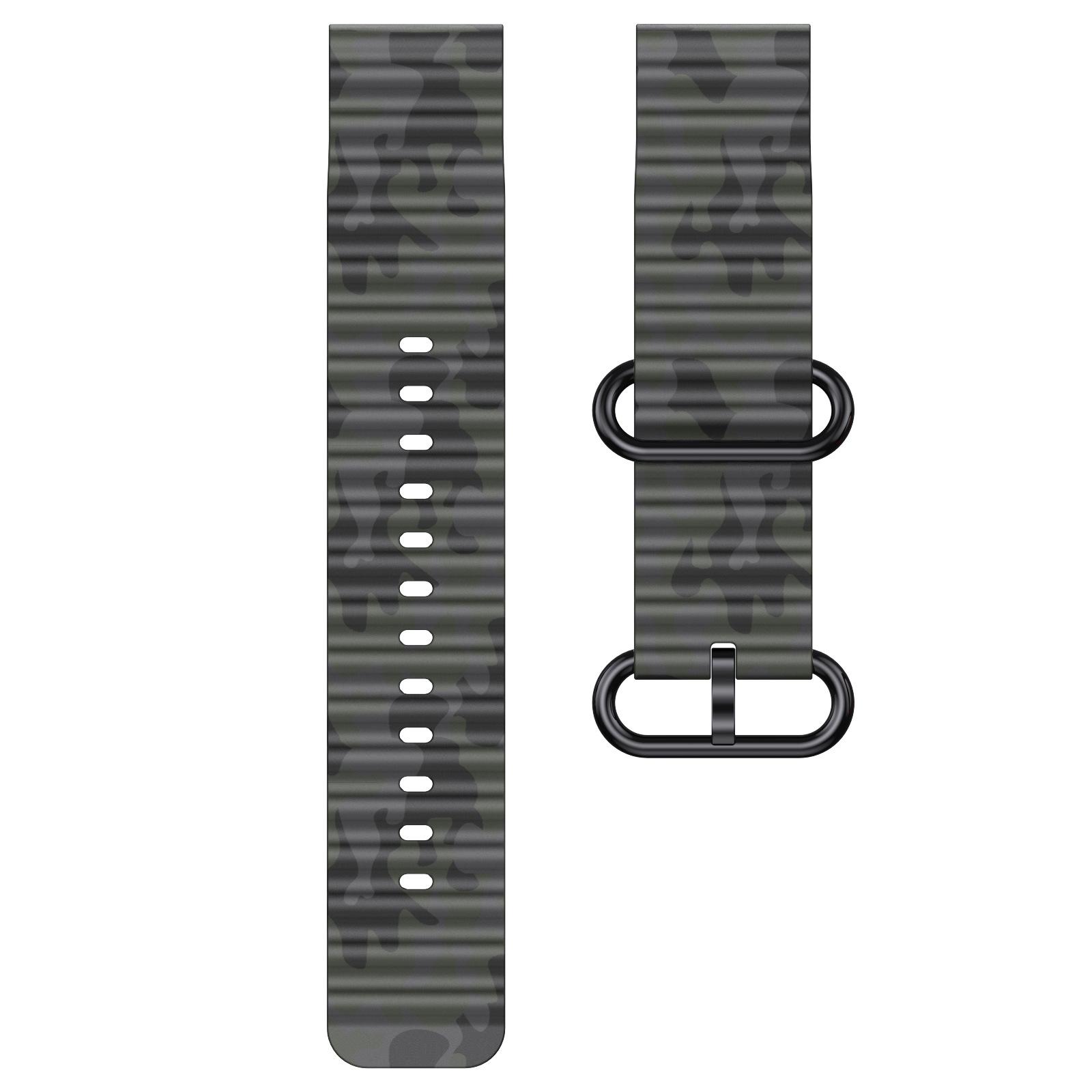 

Ремінець для годинника 22 мм 26 мм для силіконового ремінця Garmin Camo Ocean 5Plus 6Pro 7 Quickfit Wristband Ремінець для годинника Fenix7X/5X/5XPlus/6X/6XPro Браслет 26mm