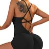 Verano Casual Algodón Puro Alta Gama Ropa Exterior Fitness Secado Rápido Traje de Ejercicio Yoga Mono