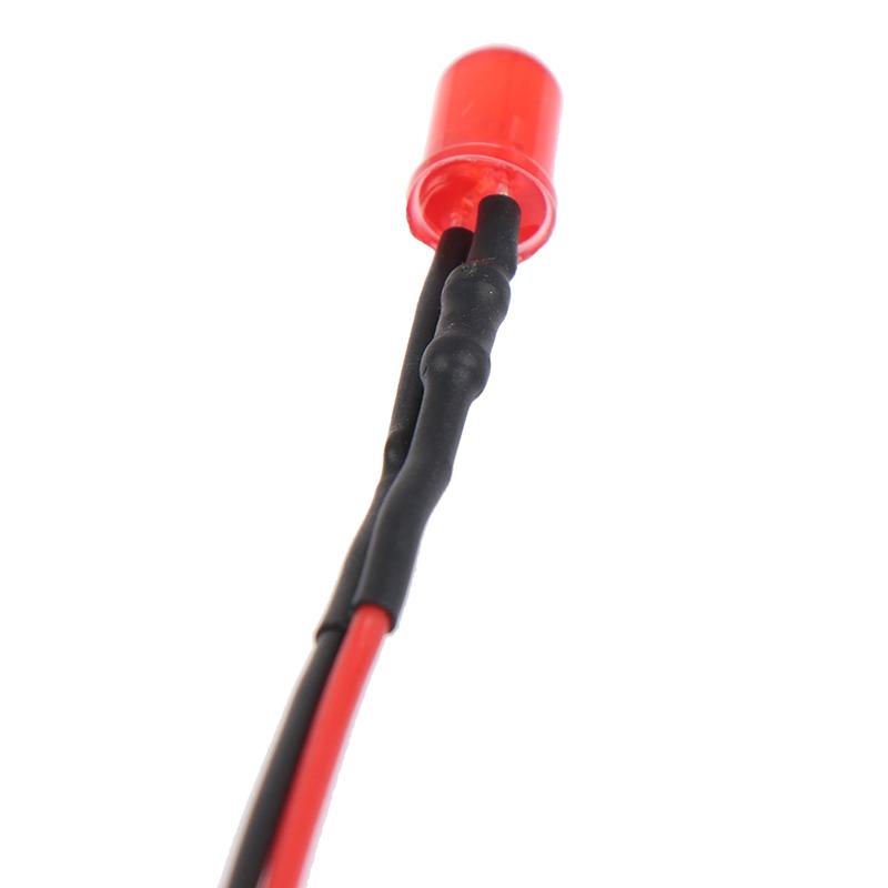 5Pcs 5Mm Super Bright Light Emitting Diode 20Cm Indicator Light