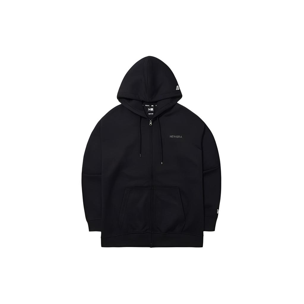 New Era SS24 Zipper Embroidered Knitted Hoodie Unisex Hoodies Black 14179195