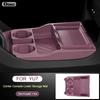 For Xiaomi YU7 2025 Center Console Lower Storage Box Silicone Waterproof Anti-scratch Control Organzier Tray Accessories