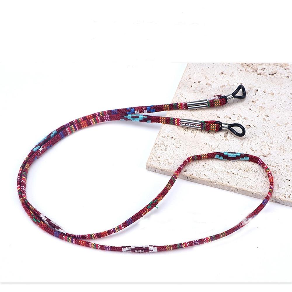 Polyesterová šňůrka na brýle Barevné popruhy na sluneční brýle Odolné držáky na brýle Sportovní