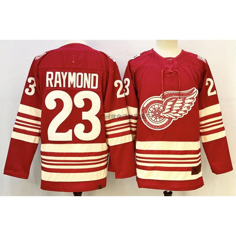 Mens Retro Ice Hockey Jersey Custom Number 71 88 Larkin DeBrincat Datsyuk Cotton Blend Practice Uniform