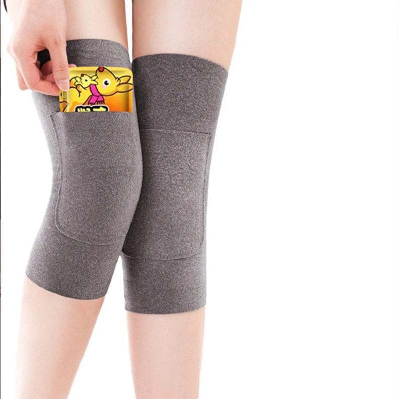 Velvet Knee Pad Leg Warmers: Non-Slip, Warm, Unisex, Ideal for Autumn and Winter