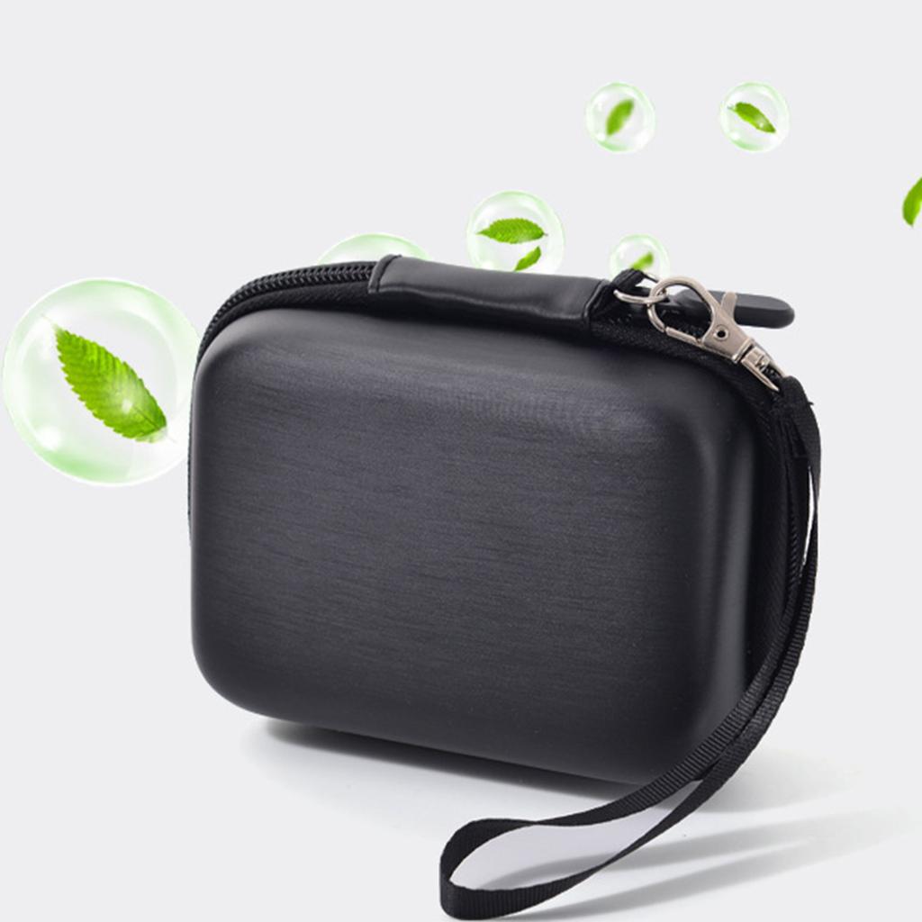 Portable Camera Protective Case Featuring Internal Mesh Pockets and Handle Straps Waterproof EVA Shell Pouch Holder