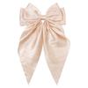 6-piece Set of Rhinestone Starry Sky Bow Hair Clips, Rhinestone Back Head Top Clip, Ribbon Bow Spring Clip