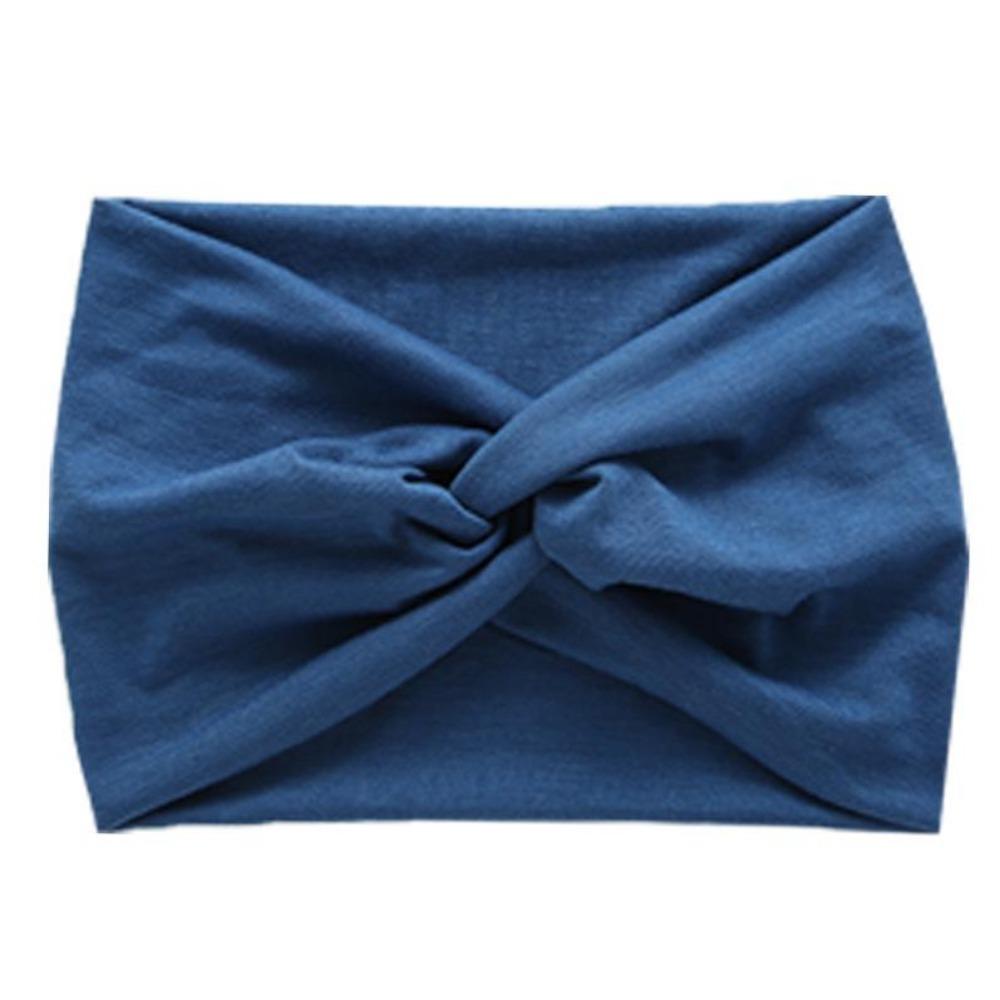 Europe and The United States New Wide Hair Band Women Sports Cross Headband Yoga Elastic Headband Hair Accessories Wholesale