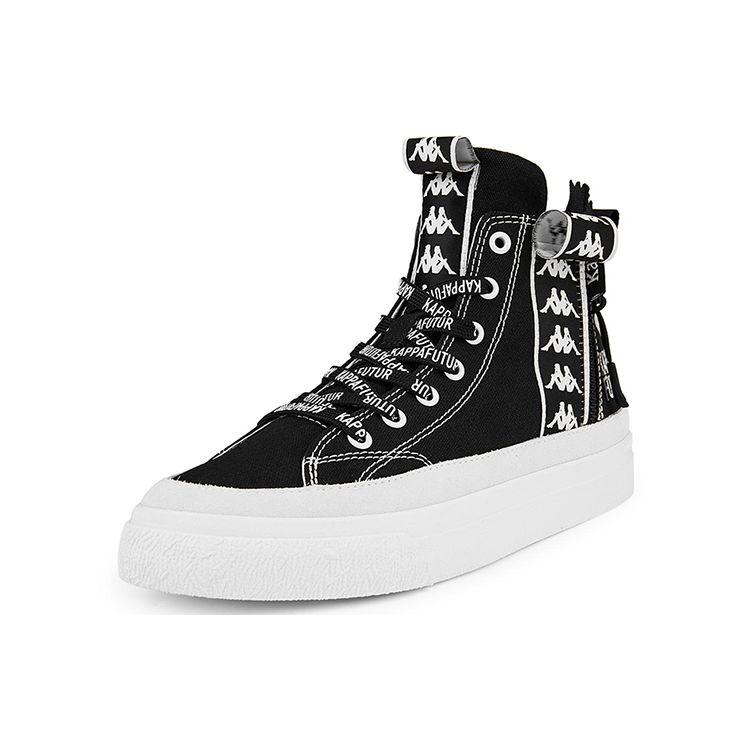 Kappa Banda Casual High-Top Skate Shoes Unisex Sneakers Black K0AW5CC47D-990