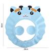 Protection Infant Waterproof Toddler Cartoon Bath Visor Hat Head Cover Shampoo Cap Baby Bath Hat