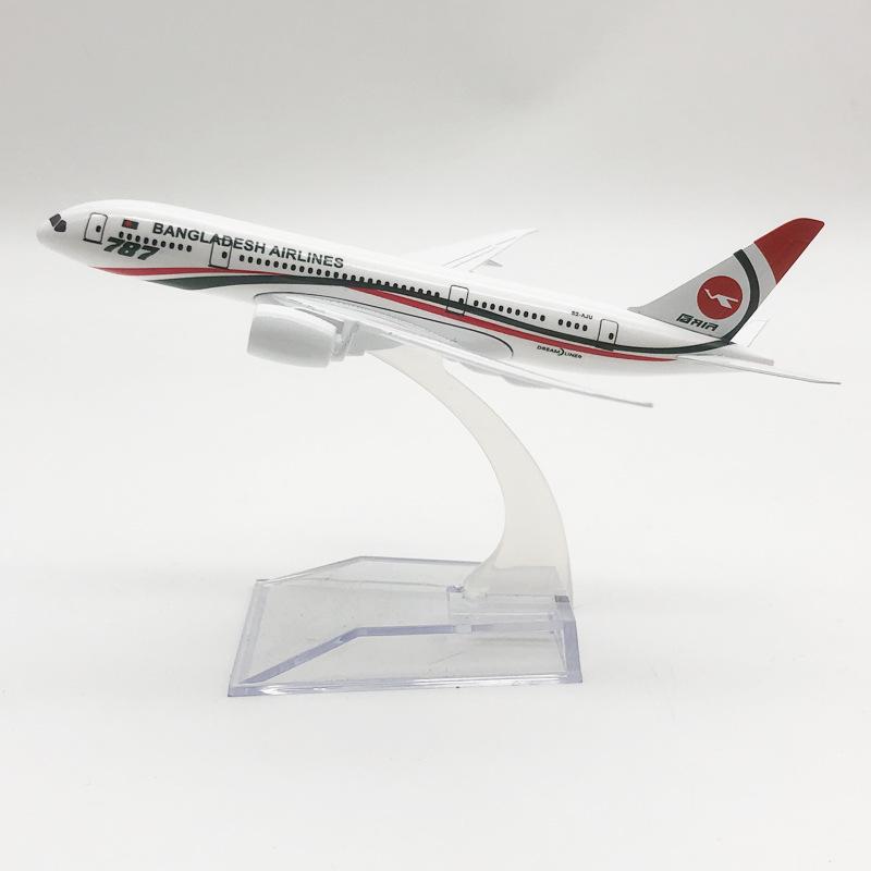 16CM Alloy Model: Bangladesh Boeing 787 Airplane