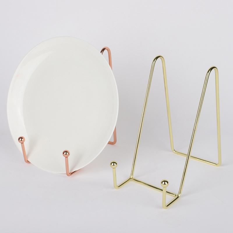 Suporte de metal para livros, multifuncional, requintado, estante de leitura, suporte para livros de documentos, suporte para leitura, suporte simples para exibição de arte