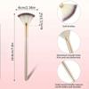 1/3/5/9Pcs Slim Soft Facial Fan Brush,Makeup Cosmetic Multi Use,Mask Brush Makeup Brush Tool Set