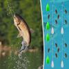 Bass Fly Fishing Lures Multi-Hook Fly Fishing Bait Anti-Rust Angling Gear With Throwing Aids For Trout Perch Pike Bass Beginners