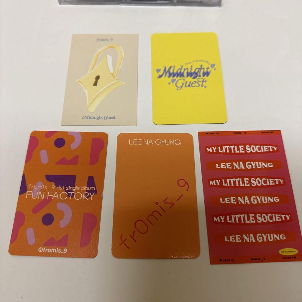 [USED] Fromis_9 Midnight Guest CD