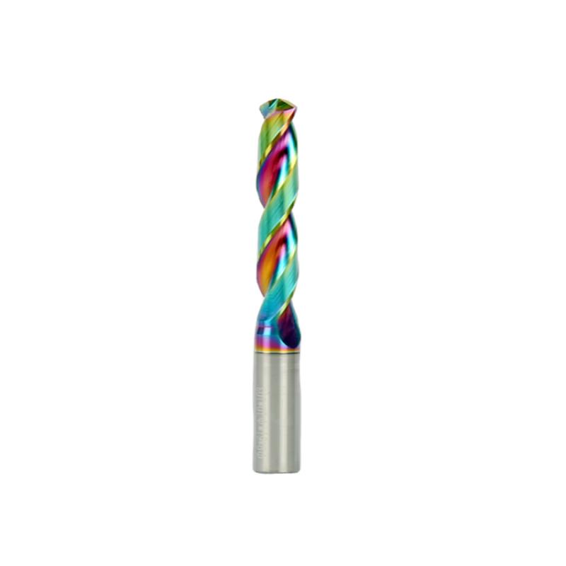 Jundingying 5D Colorful Coated Integral Alloy Drill Bit
