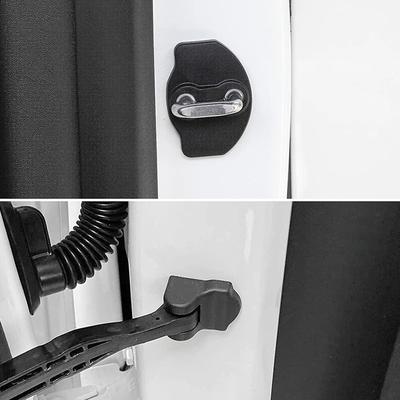 Für Tesla Model 3 Y Juniper Highland 2025 ABS Auto Türschloss Schutz Prüfarm Stopper Riegel Schutz Begrenzer Schutzabdeckung Kit