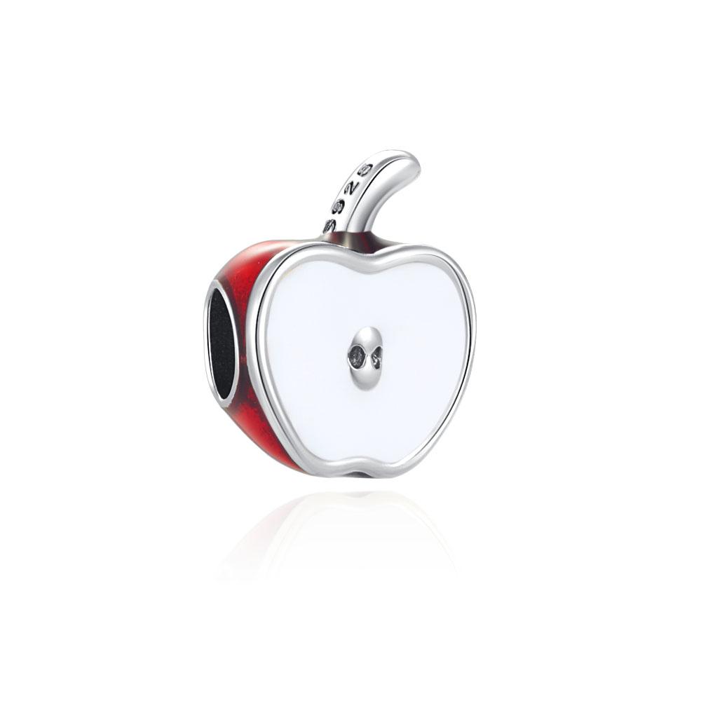 Fashion Copper Sweet Fruit Cherry Avocado Beading Pendant Fit Original Charms Bracelet Women Jewelry Gift