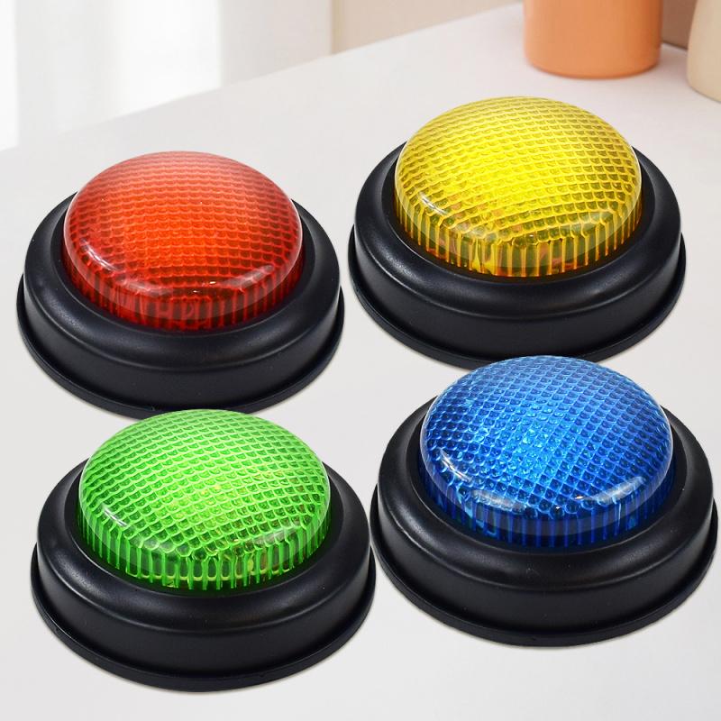 1248-Piece Buzzer Buttons Game Answer Buzzers For Game Quick Desktop Quick Answer Games For Kids Classroom Quizzes Party