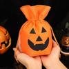 Handbag Pumpkin Gift Bag Packaging Coin Purse Drawstring Storage Pouch  Halloween