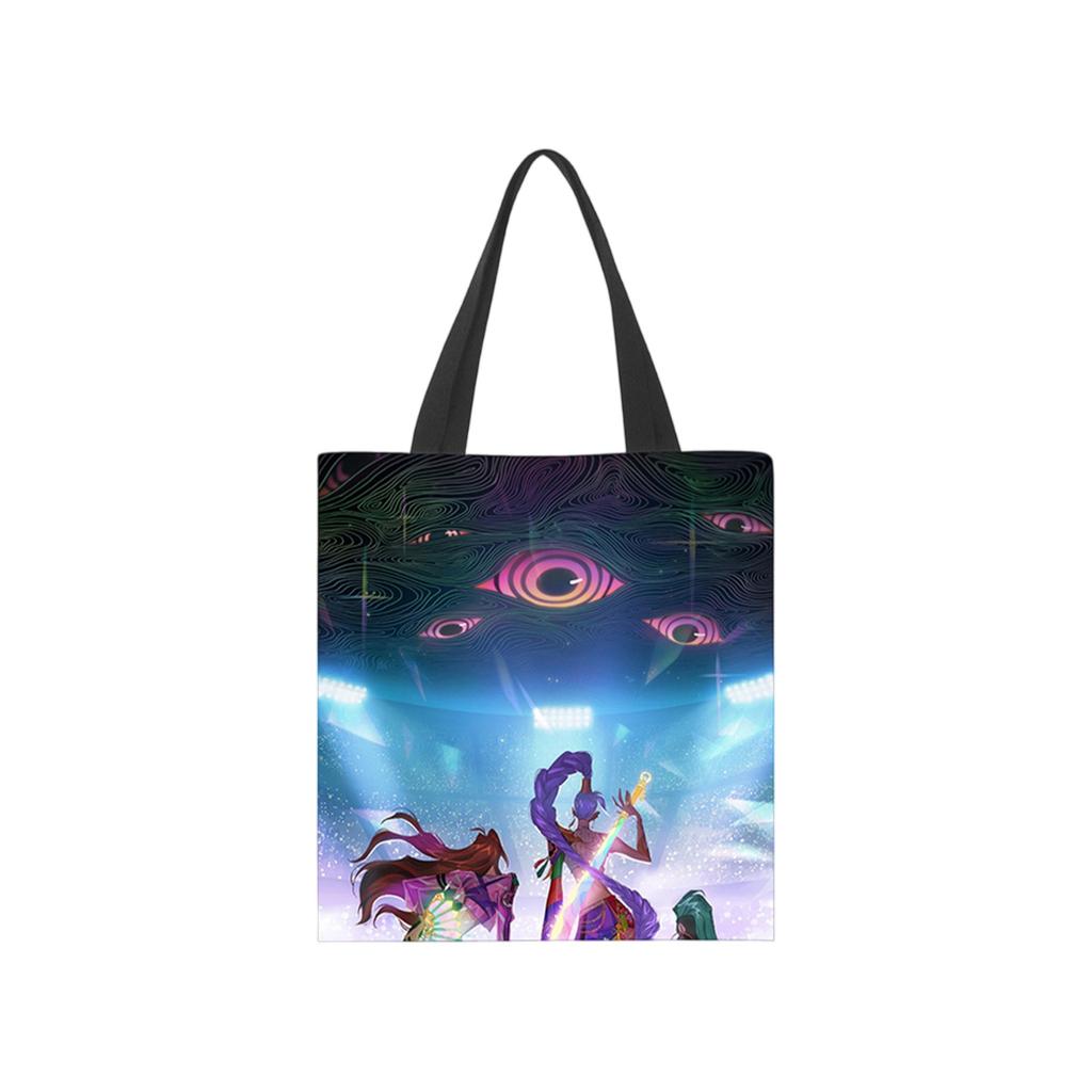 Canvas Bag Full-color Film And Television Animation Peripheral Tote Bag Shopping Bag Student Portable Bag