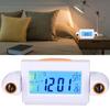 Projection Alarm Clock Glareless LED Night Light Voice Control Induction Temperature Display LED Clock