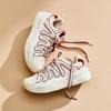 Anta Milkshake 2 Autumn Sports Height Increasing Wear Resistant Low Top Casual Shoes Women Casual Shoes White Pink 122548881-4