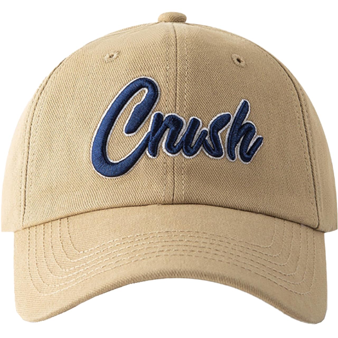 

English CZ448 [White Fang] Hat, Cap, Letters, Stylish, Outdoor, Casual, Embroidered, Fashion, Men s, Women s, (Khaki)