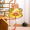 Cartoon Mid-Autumn Rabbit Lantern Chinese Style LED Lantern Toys  Good Luck Gift