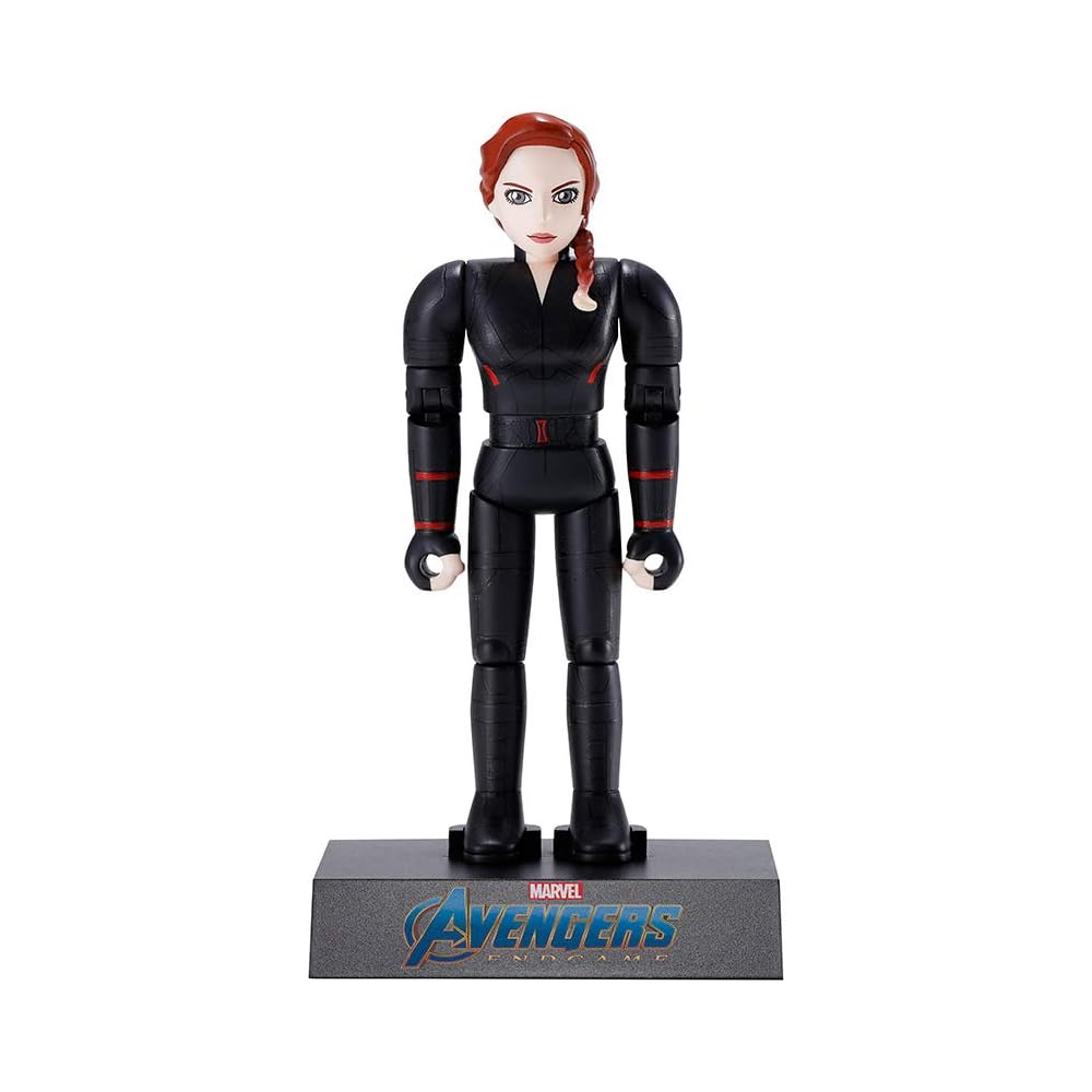 TAMASHII NATIONS Avengers Black Widow Action Figure 100mm Diecast ABS Painted Articulated Collectible