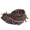 Tactically Male Lattice Print Scarf Hiphop Scarf Lattice Print Turban Multi-purpose Head Wrap Cycling Dustproof Kerchief