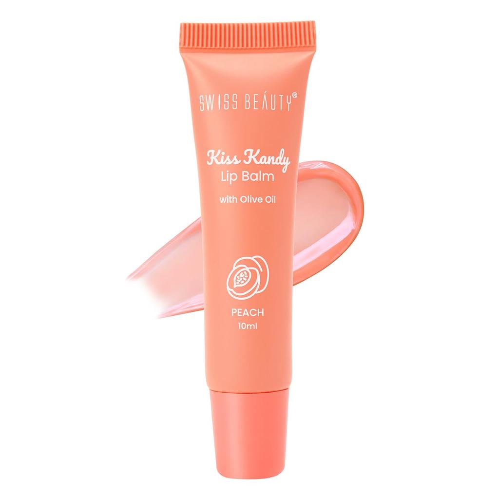 Swiss Beauty Kiss Kandy Lip Balm with Olive Oil, Mulberry, 4.8g