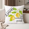Art When Life Gives You A Lemon Pillow Case Suitable For Bedrooms Living Rooms Cars Home Decoration