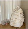 Schoolbag new high-value national tide ancient style fresh and sweet backpack junior high school students lightweight spring outing travel