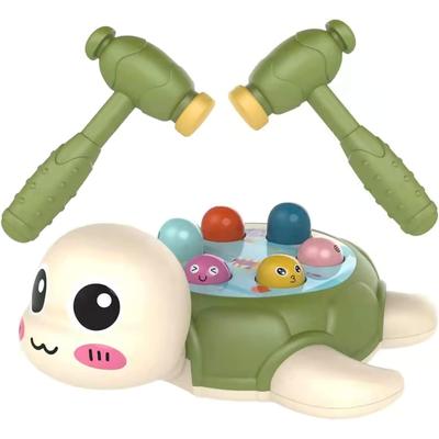 Interactive Game Hammer Game Toy, Whack A Mole Pounding Hammering Game, Early Development Toy,Motor Skills Toy,Interactive Montessori Educational Toy