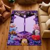 Jimin Pink Roses Carpet Soft Rug Plush Rug 8X10 Rug Living Room Rug Hallway Runner Noise Reducing