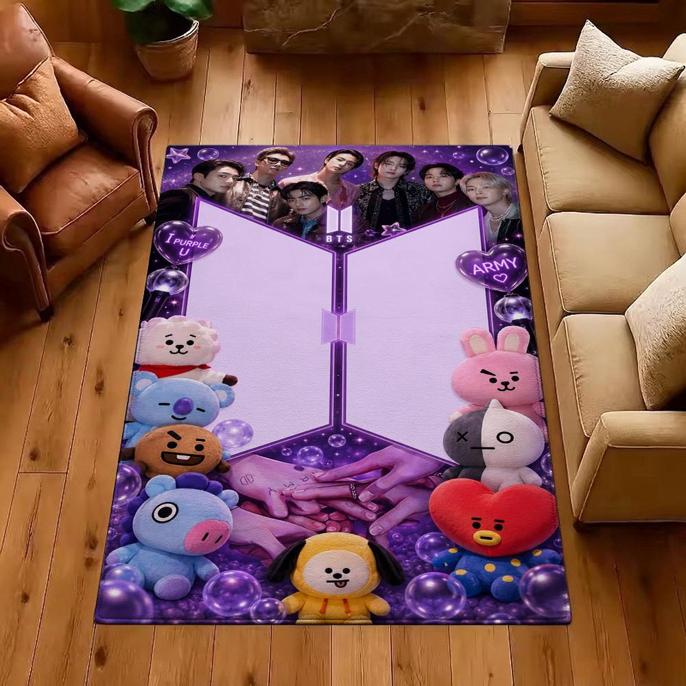 Jimin Pink Roses Carpet Soft Rug Plush Rug 8X10 Rug Living Room Rug Hallway Runner Noise Reducing