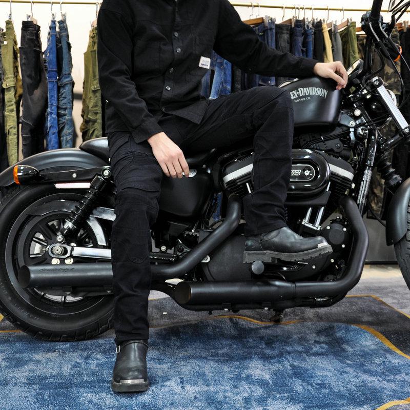 VOLERO Unisexowe Wodoodporne Spodnie Motocyklowe w Kolorze Wojskowej Zieleni z Wieloma Kieszeniami Odzież Robocza i Ochrona przed Upadkiem