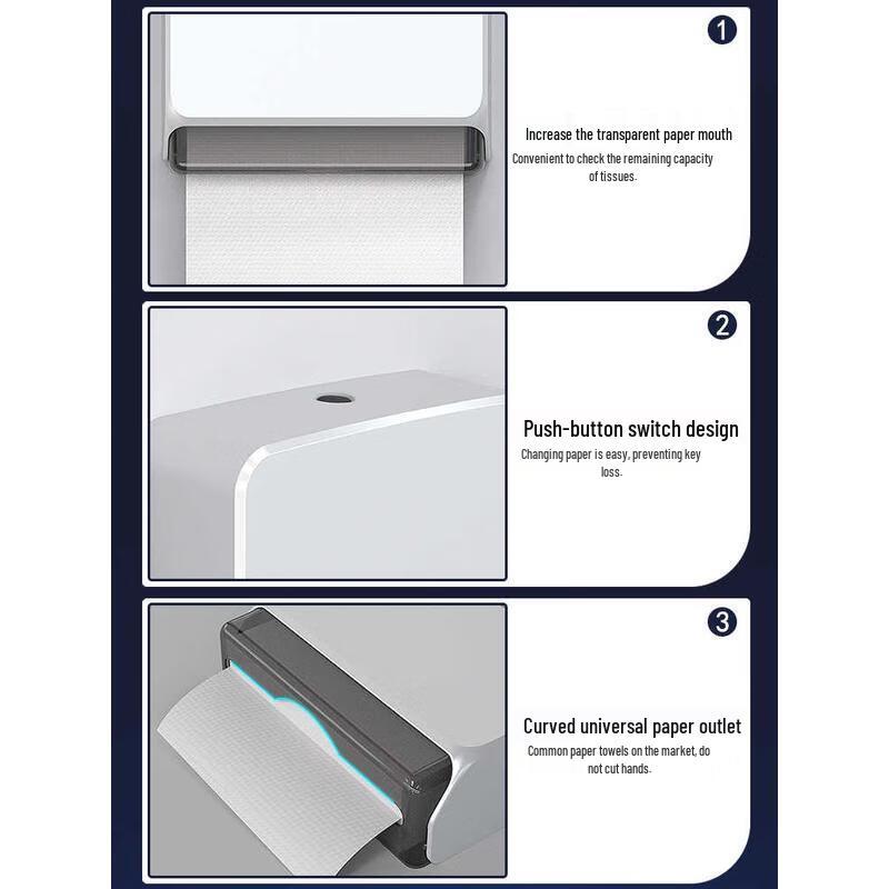 Aige Drill-Free Wall-Mounted Tissue Box
