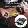 Efficient Clip-On Tape Measure Holder With Sturdy Construction Hook Holsters Fit Securely On Belts Tool Bags Work Pants