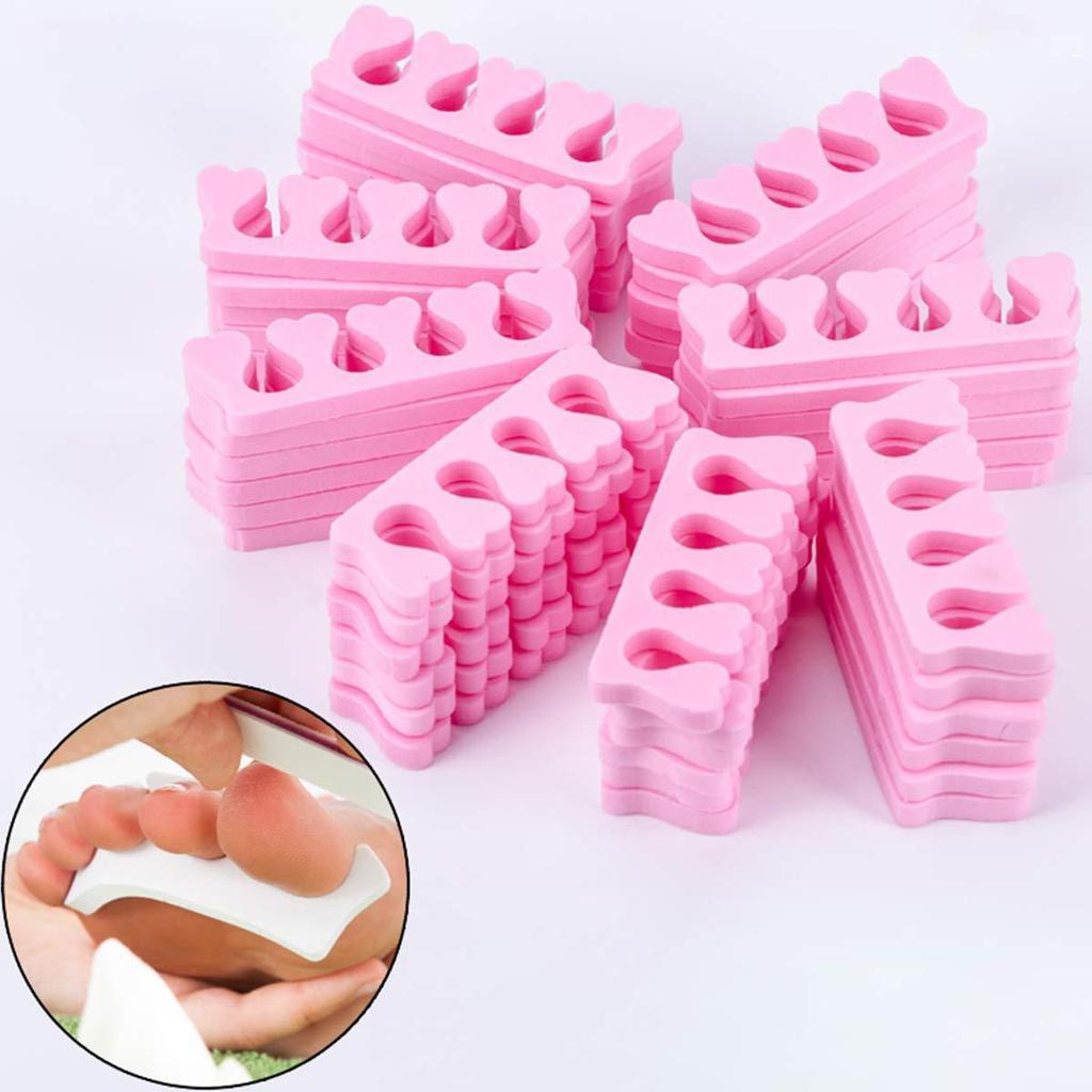 Nail Art Tool Set: Foam Finger & Toe Separators