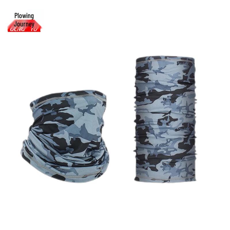 Gengtu Ice Silk Camo & Grid Multifunctional Headwear