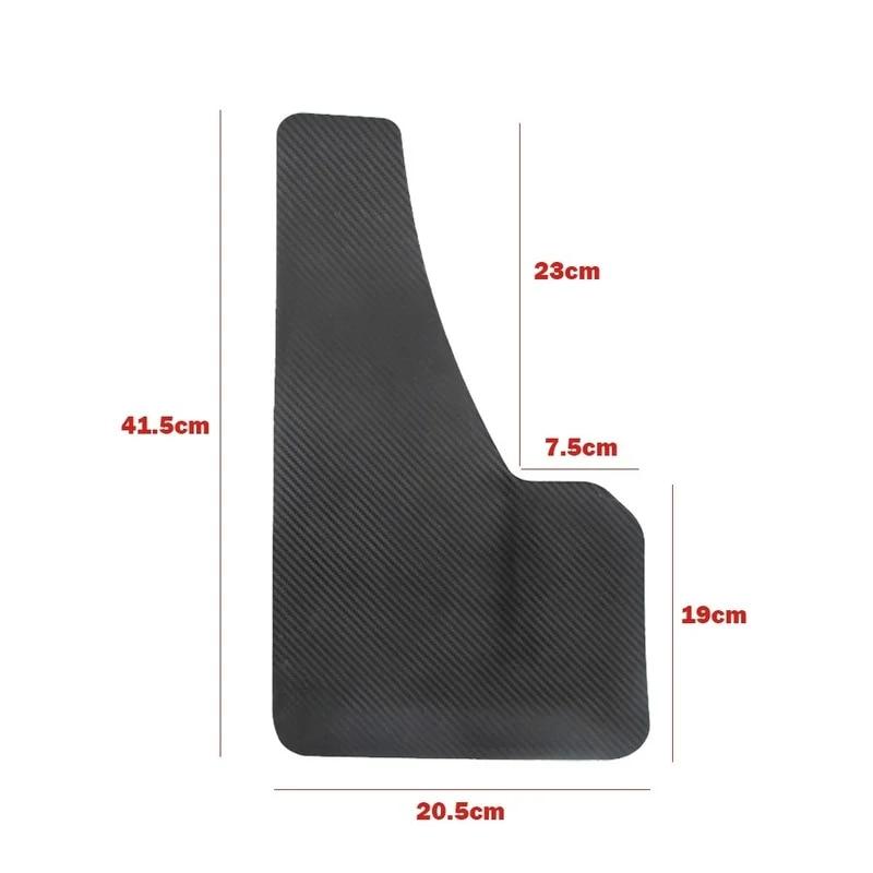 

2X комплект из углеродного волокна спереди и сзади, универсальные брызговики, брызговики, брызговики, автомобиль, фургон, внедорожник, аксессуары для пикапа