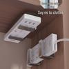 Wall-Mounted WiFi Router Storage Shelf and Set-Top Box Bracket