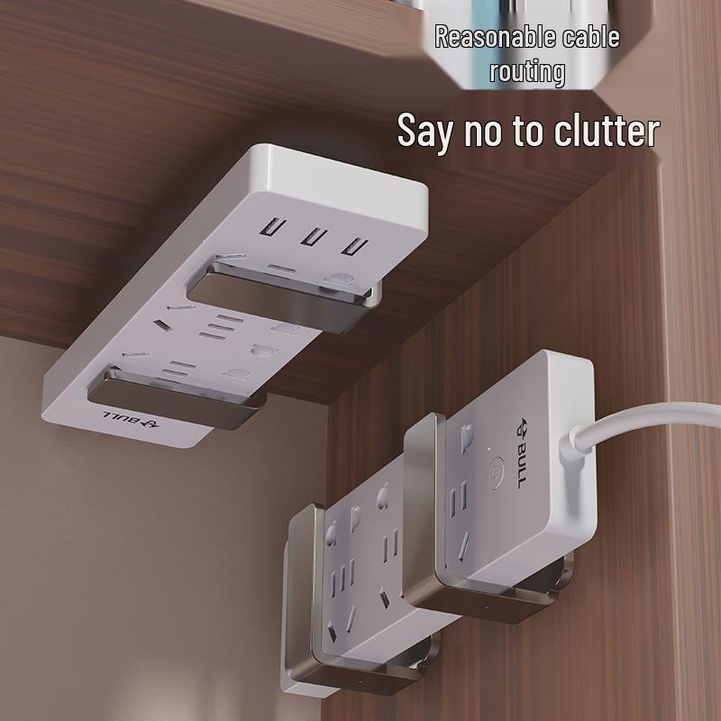 Wall-Mounted WiFi Router Storage Shelf and Set-Top Box Bracket