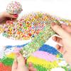 UQTOO DIY Slime Kit with 31 Pieces, Crystal Clay, Beads, Fru